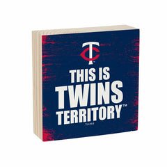 Minnesota Twins Plock, Down Home Fans, 6x6 - MLB Home