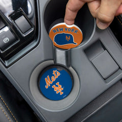 New York Mets Car Coaster Set, 2pc - MLB Home