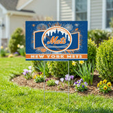 New York Mets Yard Sign, Patriotic - MLB Home