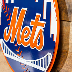 New York Mets Premier Metal Wall Art - MLB Home