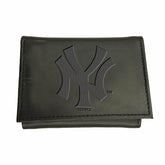 New York Yankees Tri-Fold Wallet Black - MLB Home