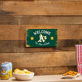 Athletics Wood Wall Sign, 6x11 - MLB Home