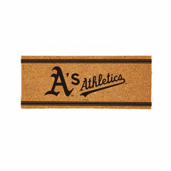 Oakland A's Extra Large One Color Coir Mat, 60"x24" - MLB