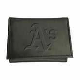 Oakland A's Tri-Fold Wallet Black - MLB Home