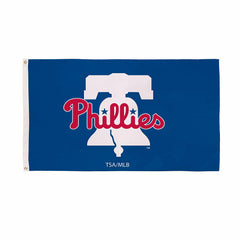 Philadelphia Phillies Single Sided Flag w/ 2 Grommets, 3'x5' - MLB Home