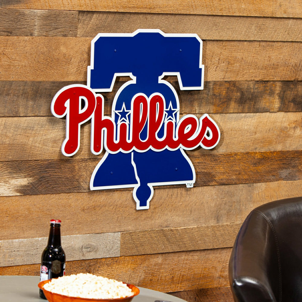 Philadelphia Phillies Premier Metal Wall Art - MLB Home
