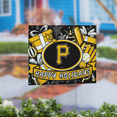 Pittsburgh Pirates Yard Sign, Holiday - MLB Home