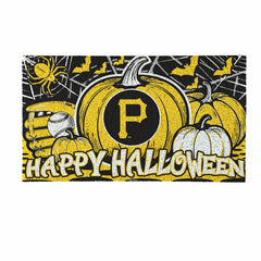 Pittsburgh Pirates Halloween PVC Mat, 28"x16" - MLB