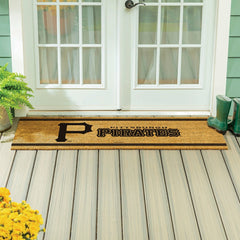 Pittsburgh Pirates Extra Large One Color Coir Mat, 60"x24" - MLB