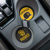 San Diego Padres Car Coaster Set, 2pc - MLB Home