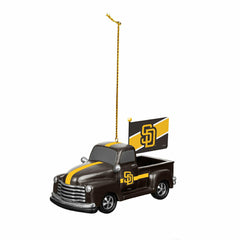 San Diego Padres Rally Truck Ornament, Set of 2 - MLB Home