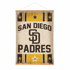 San Diego Padres, Canvas Wall Tapestry, Large, 54x36 - MLB Home