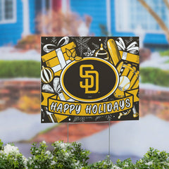San Diego Padres Yard Sign, Holiday - MLB Home
