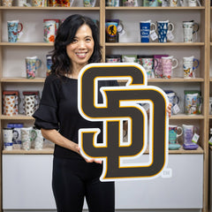 San Diego Padres Premier Metal Wall Art - MLB Home