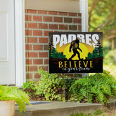 San Diego Padres Yard Sign, Bigfoot - MLB Home