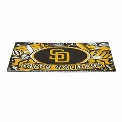San Diego Padres Holiday PVC Mat, 28"x16" - MLB