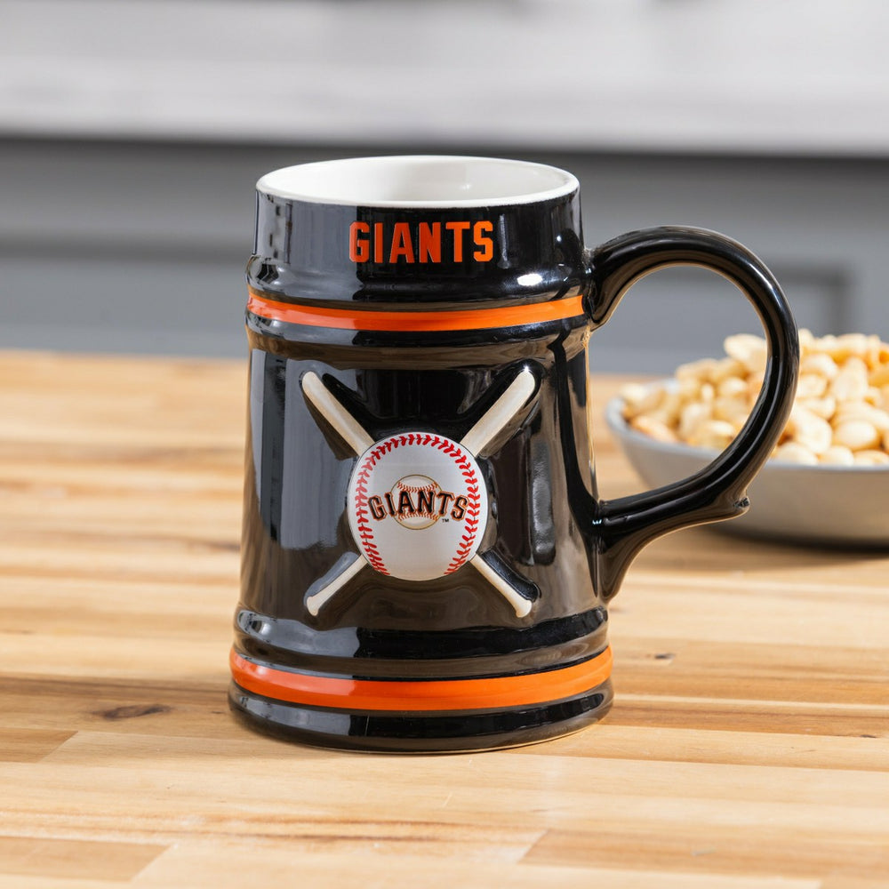 San Francisco Giants Ceramic Stein Cup, 24oz - MLB Home