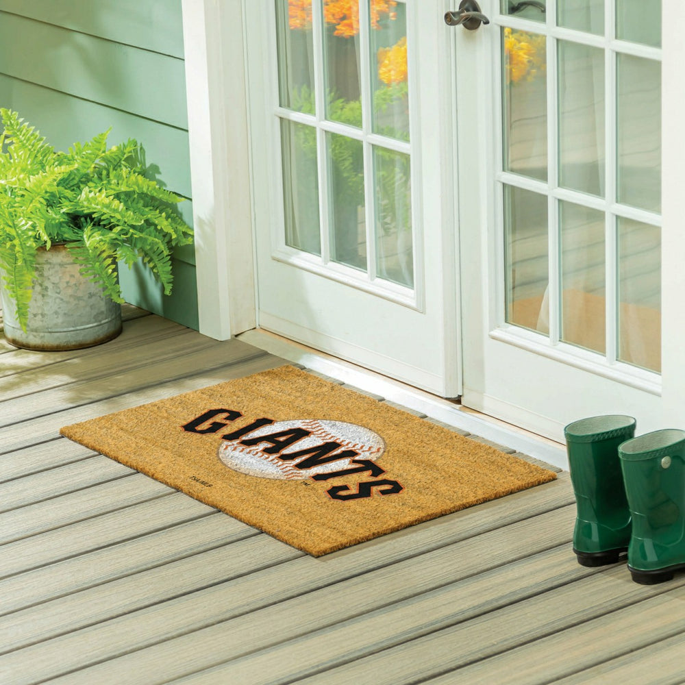 San Francisco Giants Large Full Color Coir Mat, 36"x24" - MLB