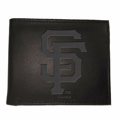 San Francisco Giants Bi-Fold Wallet Black - MLB Home