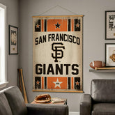 San Francisco Giants, Canvas Wall Tapestry, Large, 54x36 - MLB Home