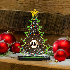 San Francisco Giants Baseball Holiday Tree Desklite LED Decor - MLB Home