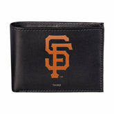 San Francisco Giants Black Bi-Fold Embroidered Wallet w/ RFID Blocking - MLB Home