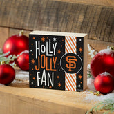 San Francisco Giants Block, Holiday, 6x6 - MLB Home