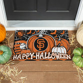 San Francisco Giants Halloween PVC Mat, 28"x16" - MLB