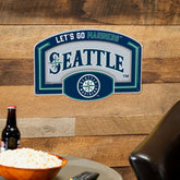 Seattle Mariners USA Embossed Steel Wall Sign, 11" x 17" - MLB Home
