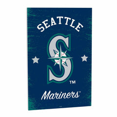 Seattle Mariners Wood Wall Sign, 16x24 - MLB Home