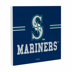 Seattle Mariners Wood Wall Sign, 12x12 - MLB Home