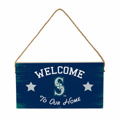 Seattle Mariners Wood Wall Sign, 6x11 - MLB Home
