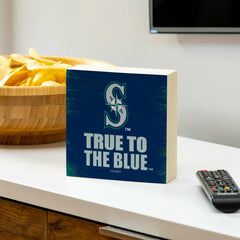 Seattle Mariners Plock, Down Home Fans, 6x6 - MLB Home