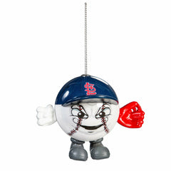 St Louis Cardinals Ball Head Ornament - MLB Home