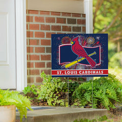 St Louis Cardinals Yard Sign, Patriotic - MLB Home