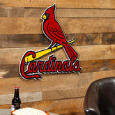 St Louis Cardinals Premier Metal Wall Art - MLB Home