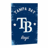 Tampa Bay Rays Wood Wall Sign, 16x24 - MLB Home