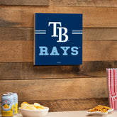 Tampa Bay Rays Wood Wall Sign, 12x12 - MLB Home