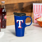 Texas Rangers Boxed Travel Latte Cup, 17oz - MLB Home