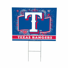 Texas Rangers Yard Sign, Patriotic - MLB Home