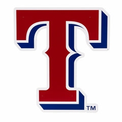 Texas Rangers Premier Metal Wall Art - MLB Home