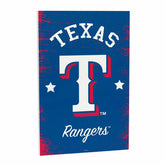 Texas Rangers Wood Wall Sign, 16x24 - MLB Home