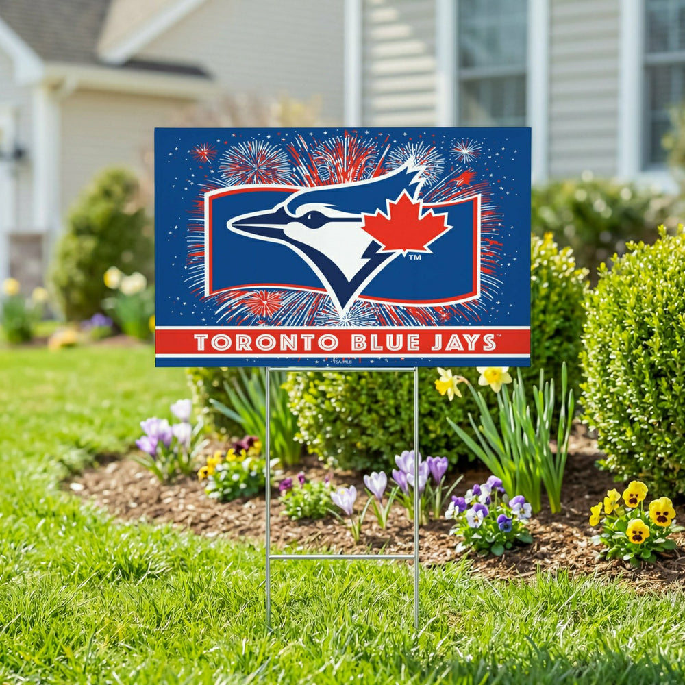 Toronto Blue Jays Yard Sign, Patriotic - MLB Home