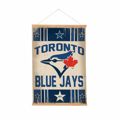 Toronto Blue Jays, Canvas Wall Tapestry, Medium, 36x24 - MLB Home