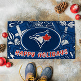 Toronto Blue Jays Holiday PVC Mat, 28"x16" - MLB