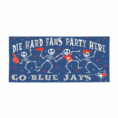 Toronto Blue Jays Flocked Coir Halloween Sassafras Switch Mat, 22"x10" - MLB