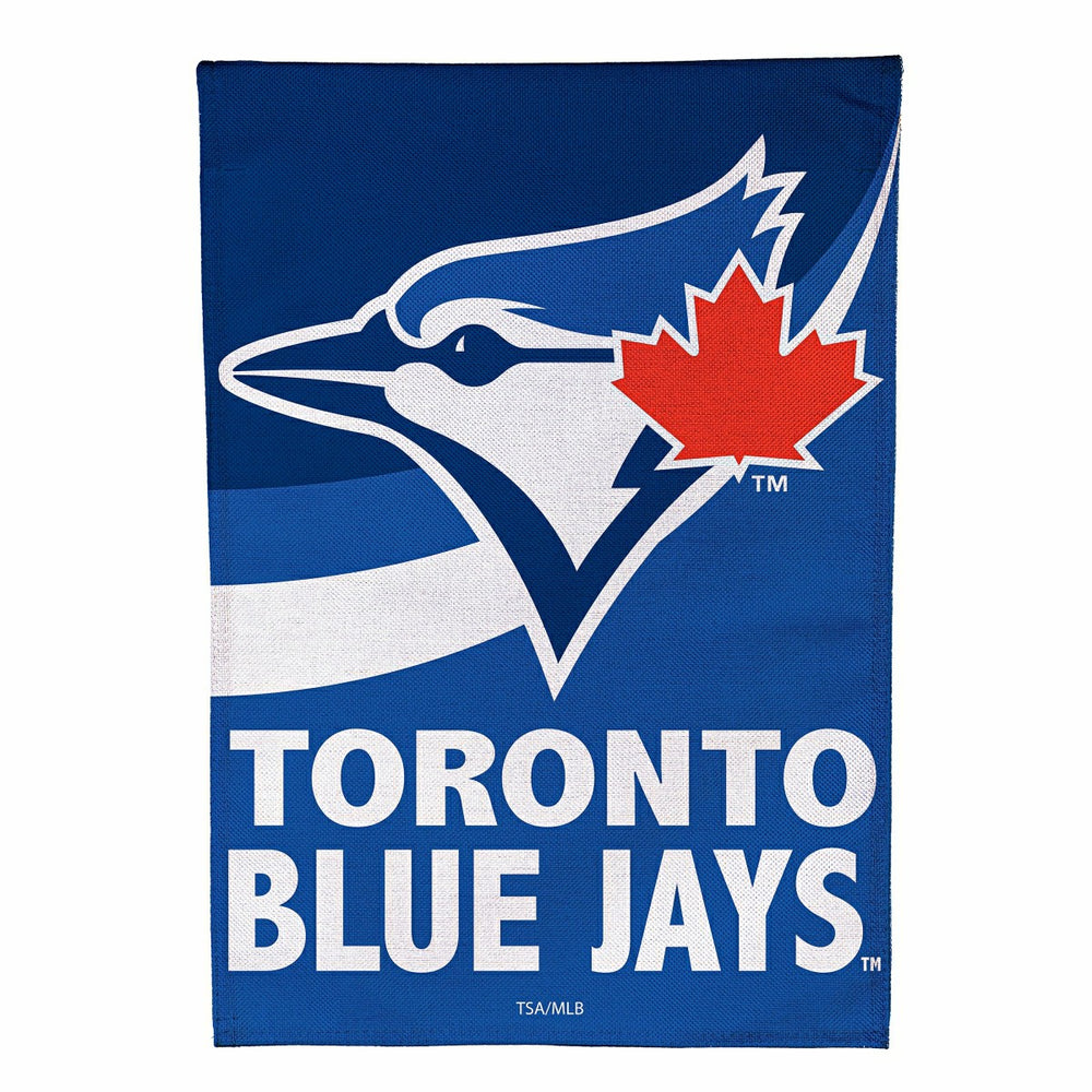 Toronto Blue Jays Burlap Garden Flag - MLB Home