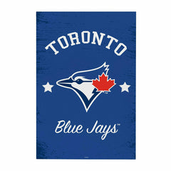 Toronto Blue Jays Wood Wall Sign, 16x24 - MLB Home