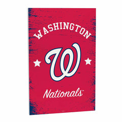 Washington Nationals Wood Wall Sign, 16x24 - MLB Home