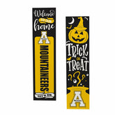 47" Double Sided Leaner, Appalachian State University, Halloween - Collegiate Home